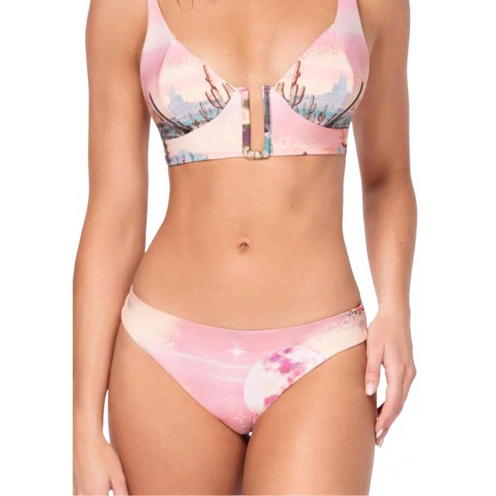 NEW OLA AZUL selma desert bikini bottom in multicolor